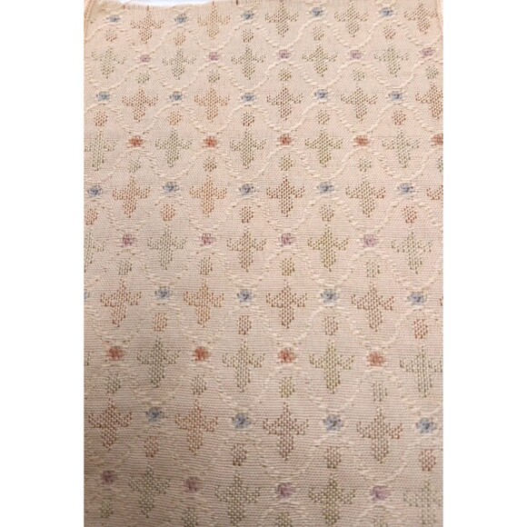 Vintage 10 Yards Brocade Jacquard Upholstery Crafting Fabric 4.5" Wide Band Trim - Picture 1 of 6